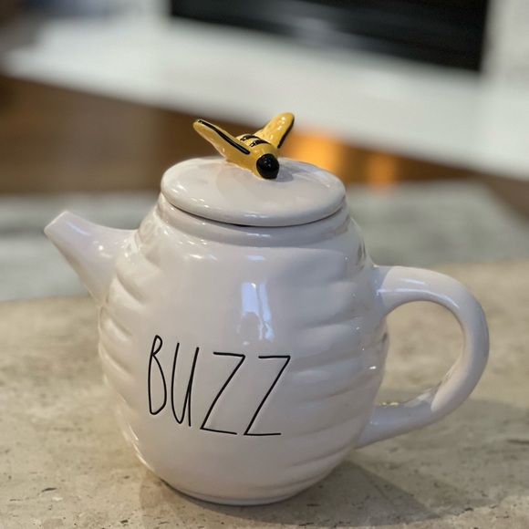 Rae Dunn Other - Rae Dunn Honey Bee “Buzz” Tea Pot Artisan Collection